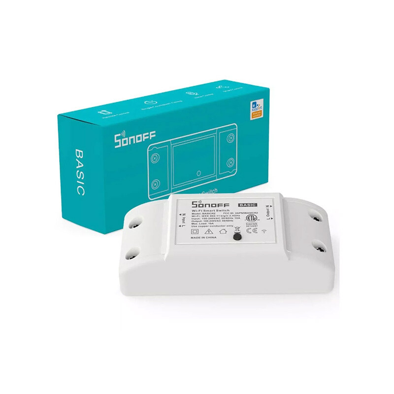 Interruptor inteligente WiFi SONOFF - BASICR2 Interruptor Inteligente WiFi Sonoff