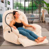 Poltrona Sillón Giratorio 360 Like POLTRONA TELA CREMA MANUAL