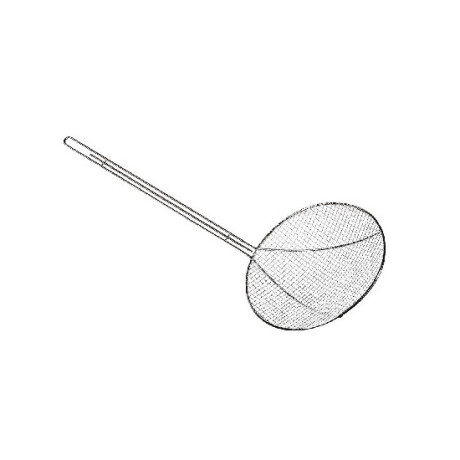 Rasera cromada malla gruesa 18 cm Rasera cromada malla gruesa 18 cm