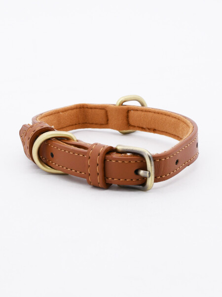 COLLAR AJUSTABLE TOBY MARRON (V)