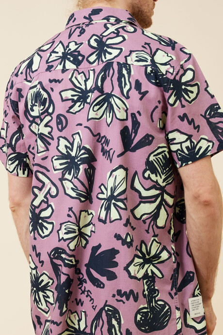 CAMISA JOLT RUSTY Vino