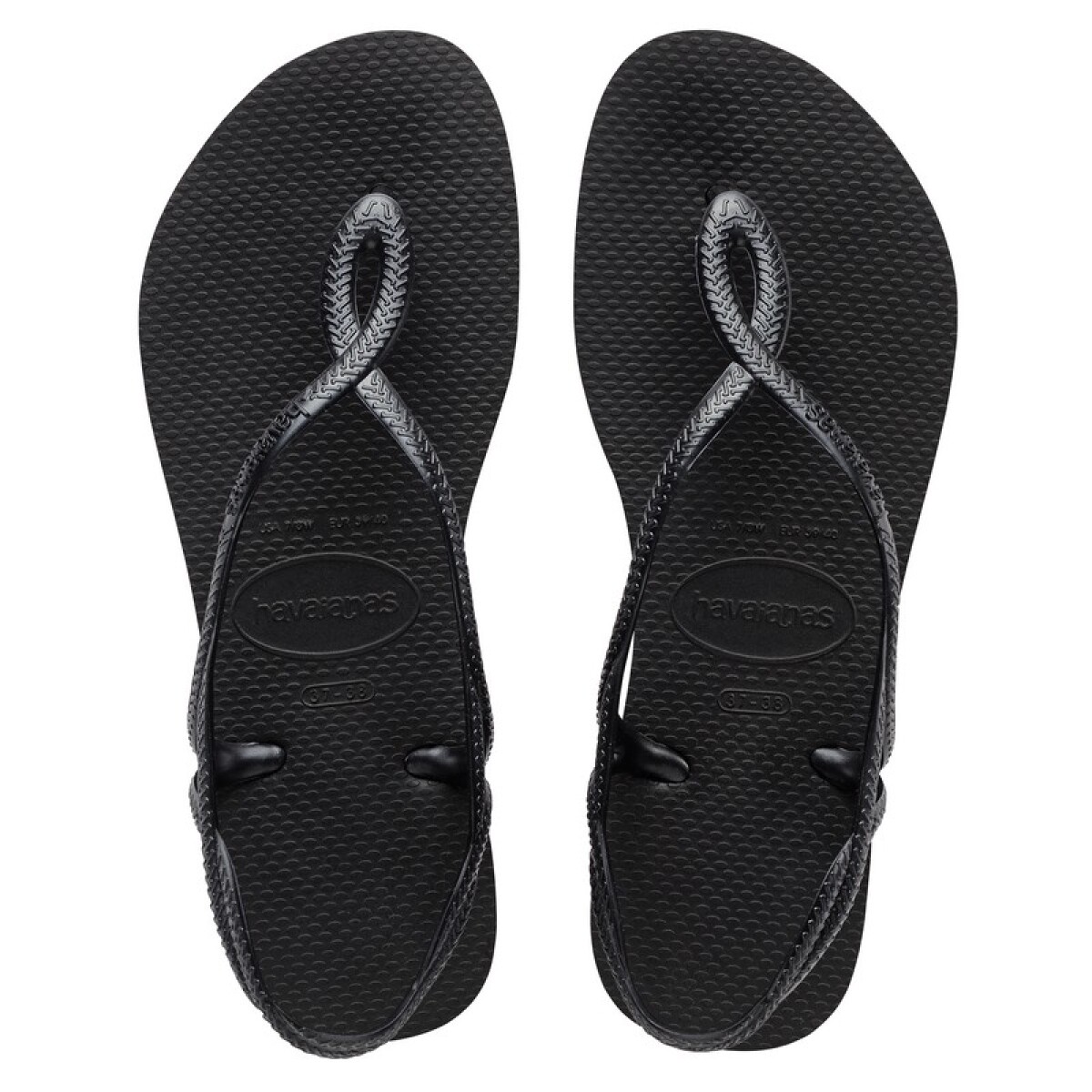 Ojotas Havaianas Luna - Negro 