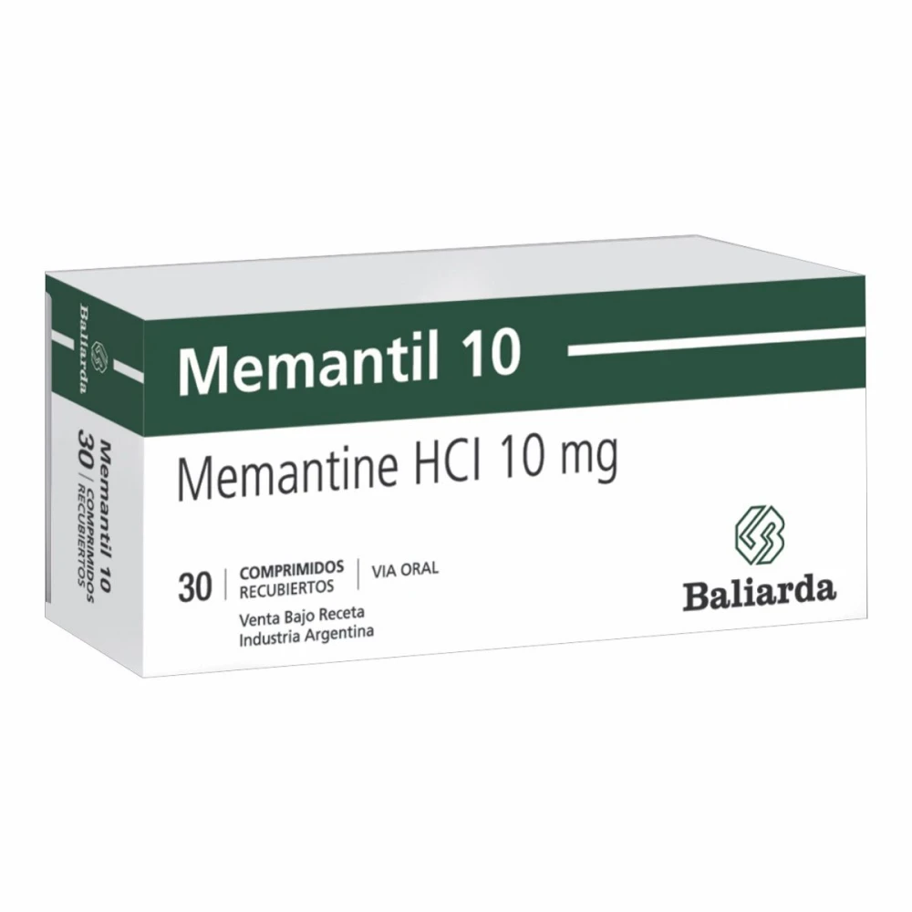 MEMANTIL 10 MG. CJ X 30 COMP.