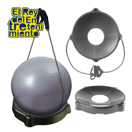 Base Pelota Pilates + Gymball 75cm + Banda + Inflador Base Pelota Pilates + Gymball 75cm + Banda + Inflador