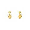 Abridores Corazón-Oro 18k-Sin piedra-AB9536 sinpiedra
