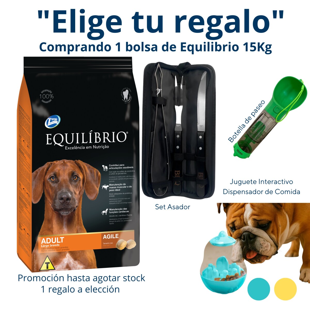 Equilibrio Perro Adulto Raza Grandes 15kg 