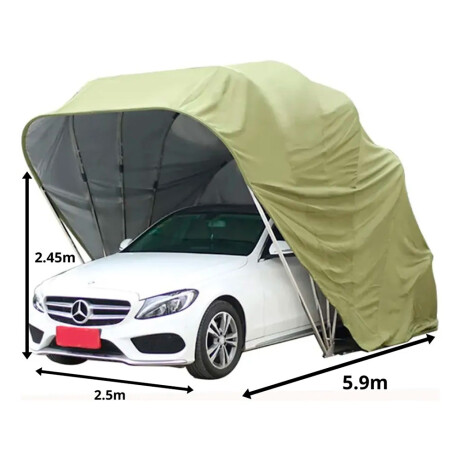 CUBRE AUTO - GARAGE PORTATIL SEMI AUTOMATICO PARA AUTO WESTON CUBRE AUTO - GARAGE PORTATIL SEMI AUTOMATICO PARA AUTO WESTON