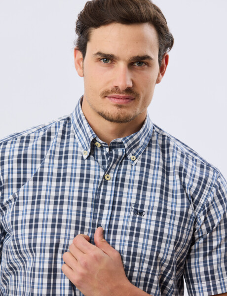 CAMISA CUADROS Azul