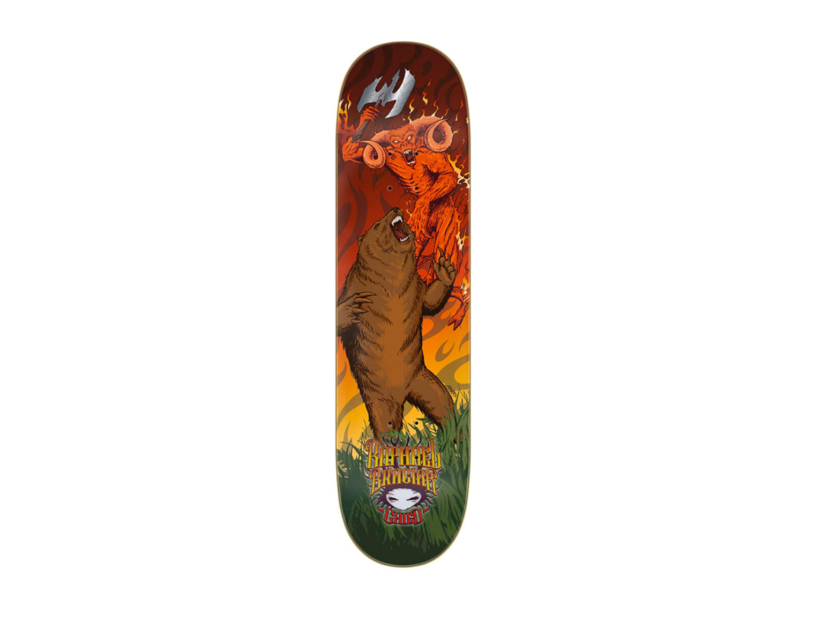 Deck Child Maple Raphael Braciak Fight 8.5" (Sólo Tabla · Lija Incluída) 