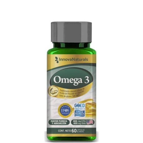 Omega 3 IFOS 1200mg 800 EPA + 400 DHA Innovanaturals Omega 3 IFOS 1200mg 800 EPA + 400 DHA Innovanaturals