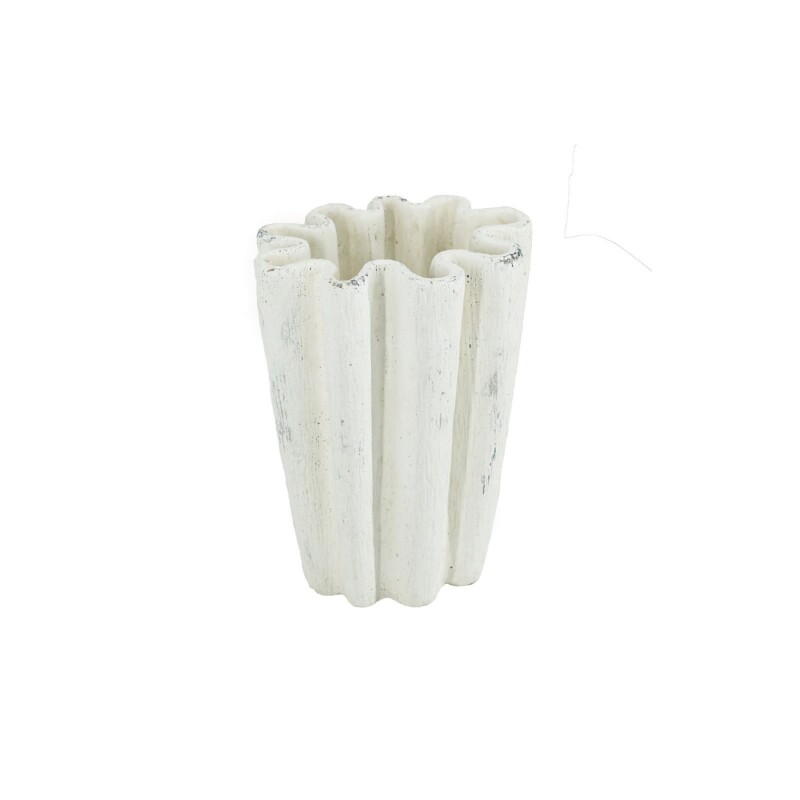 FLORERO TULIPAS 22.5x18x30CM BLANCO FLORERO TULIPAS 22.5x18x30CM BLANCO