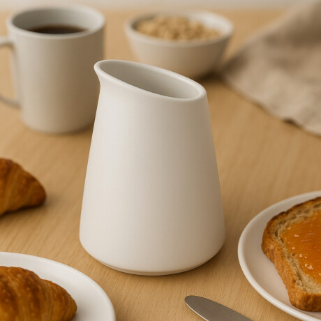 Cremera Recta Actualite 286 ml Blanco Porcelana Cremera Recta Actualite 286 ml Blanco Porcelana