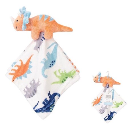 Manta de Apego Hudson Baby DINO-NARANJA