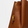 Cartera al Hombro Oslo en Efecto Cuero Graneado Cuoio