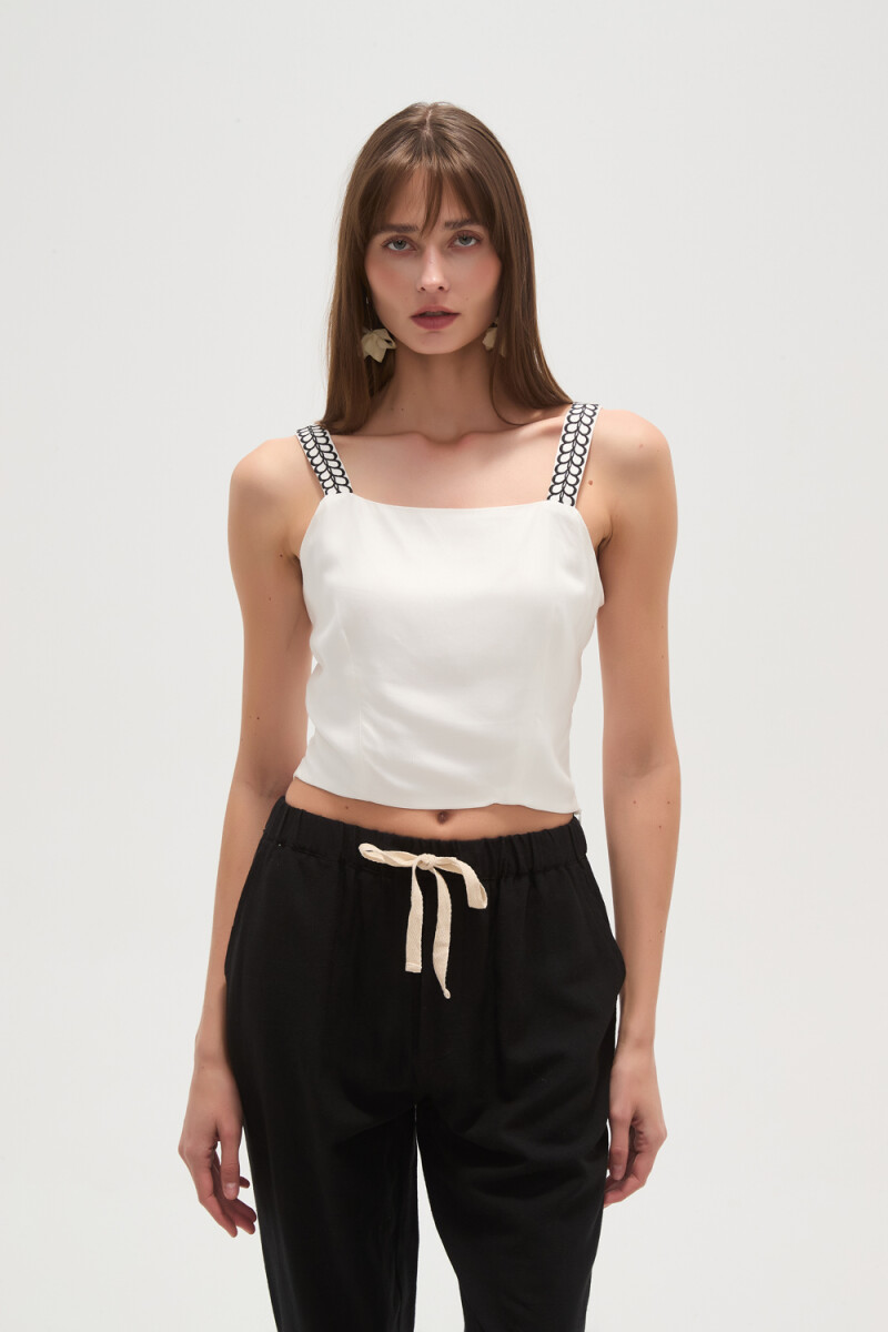 Musculosa Himine - Marfil / Off White 