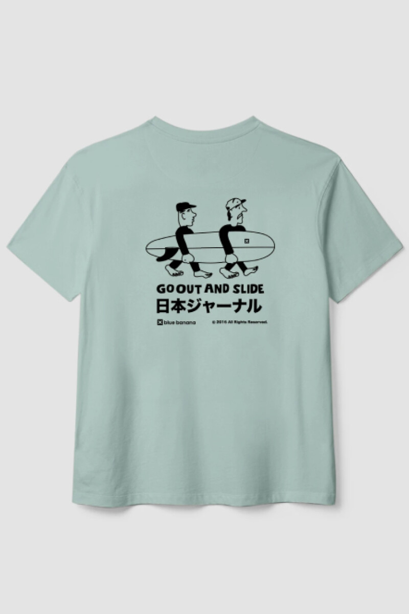 Camiseta Blue Banana - Coast Mint