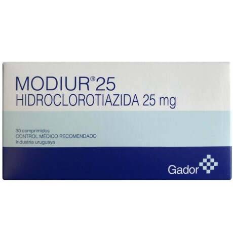 Modiur 25mg 30 Comprimidos Modiur 25mg 30 Comprimidos
