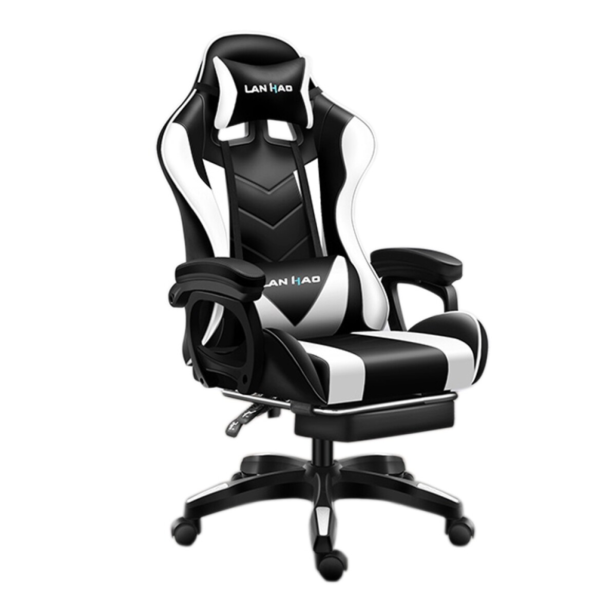 Silla Gamer Ergonómica Reclinable con Reposa Pies