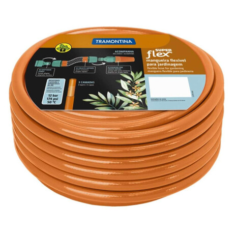Kit Manguera Superflex Tramontina Naranja