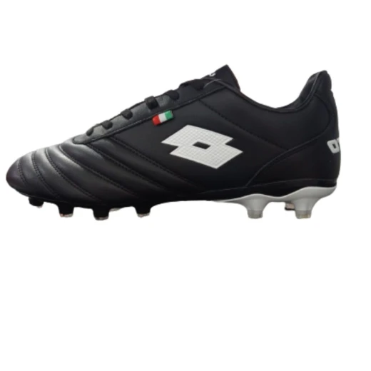 Champion Lotto Futbol Hombre De Cuero Negro/Blanco S/C