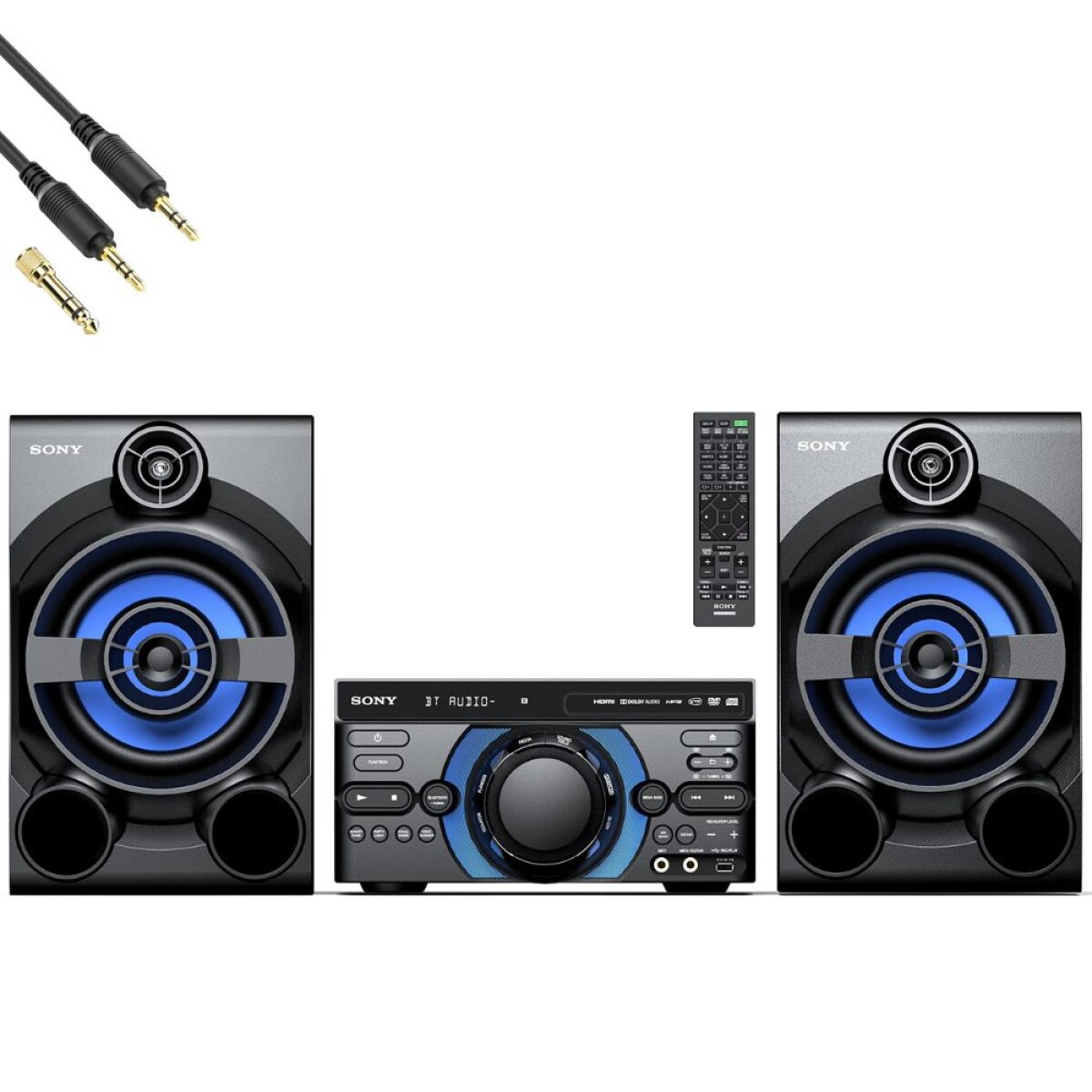 Sistema de audio de alta potencia con DVD M40D 
