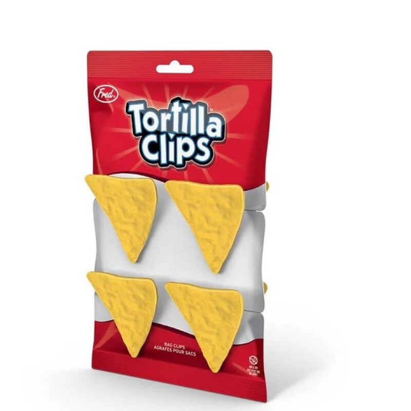 Set de 4 clips para cerrar bolsas Nachos