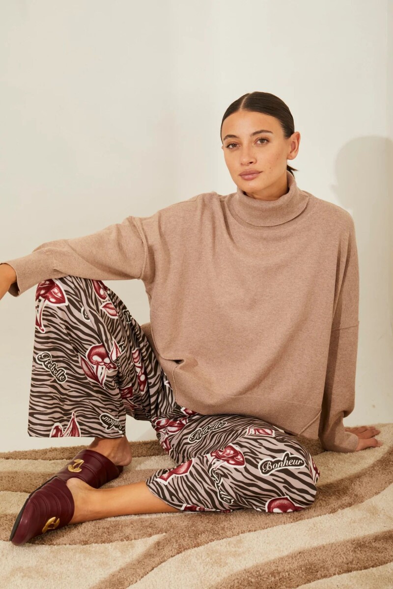 POLERA MALENA - CAMEL 