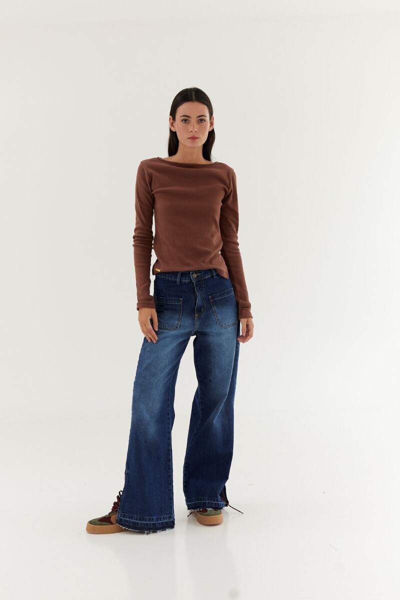 Remera Bree Marron