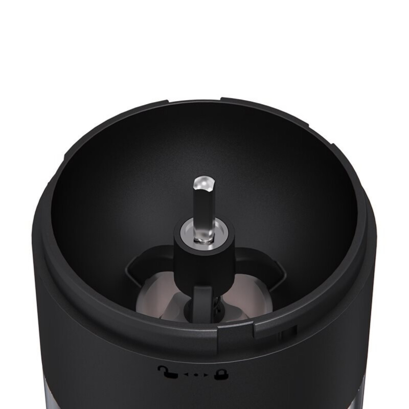 Molinillo café eléctrico recargable muelas cerámicas NEGRO