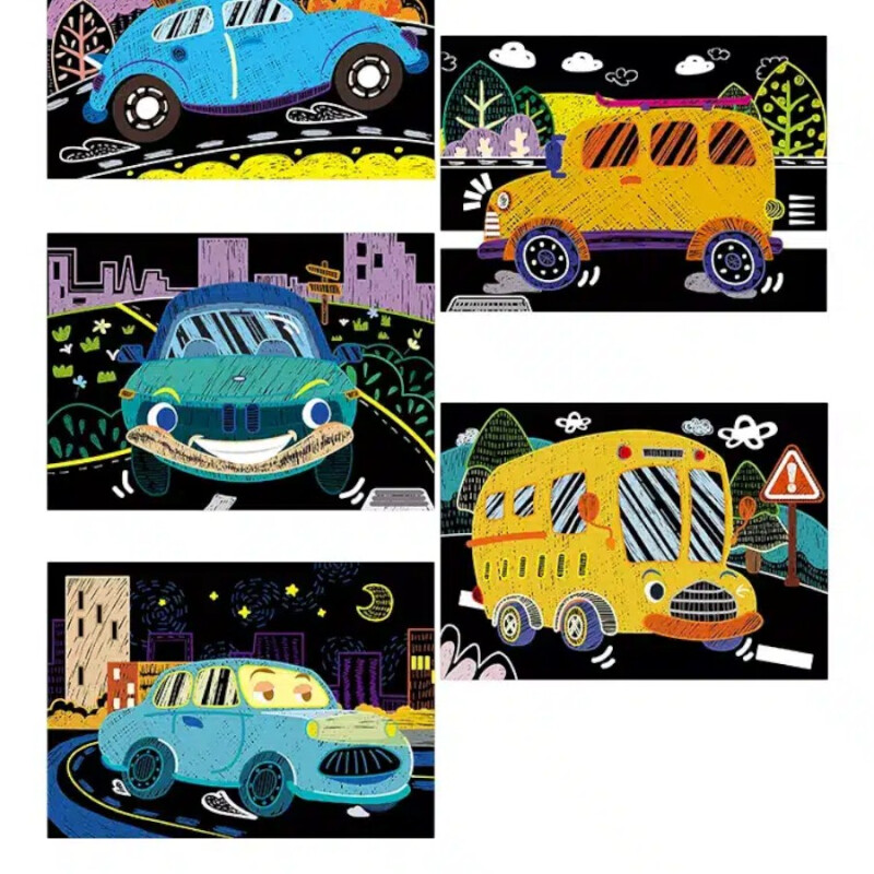 Mini Láminas Para Raspar Autos