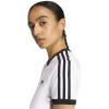 REMERA ADIDAS 3S TEE SLIM Mujer KD3683 Blanco-negro