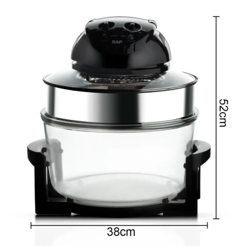 Freidora Sin Aceite Horno Halógeno Air Fryer 8 En 1 17l Raf Color Negro Frecuencia 50/60 Hz Freidora Sin Aceite Horno Halógeno Air Fryer 8 En 1 17l Raf Color Negro Frecuencia 50/60 Hz
