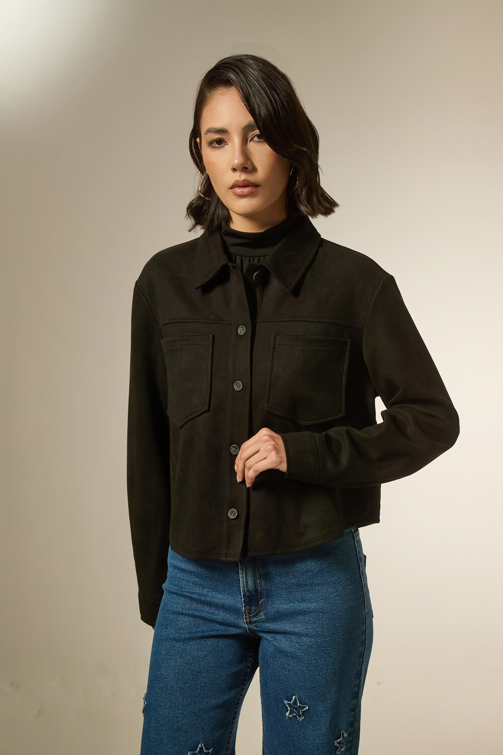 Sobrecamisa Nareli Negro