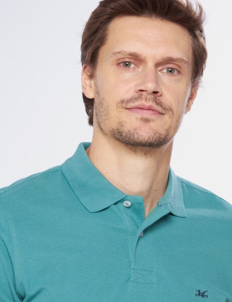 REMERA POLO PIQUE Verde