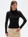 Sweater Caddie Negro