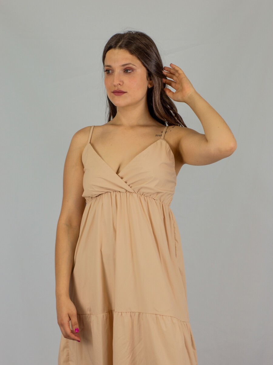 Vestido Lumina Wanna - Beige 
