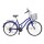Bicicleta Vintage Rodado 26 y 21 cambios Azul