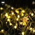 Guirnalda Solar Luces Led 20 Mt 200 Luces Calida Guirnalda Solar Luces Led 20 Mt 200 Luces Calida