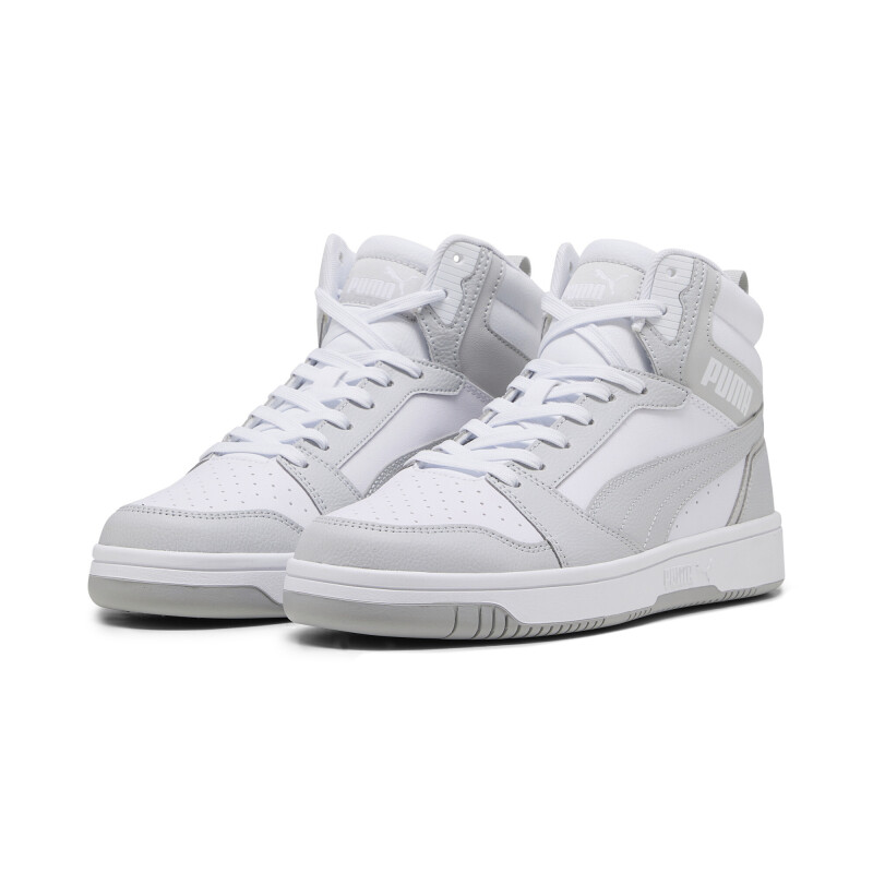 Championes Puma Rebound v6 de Hombre - 392326 05 Blanco-gris