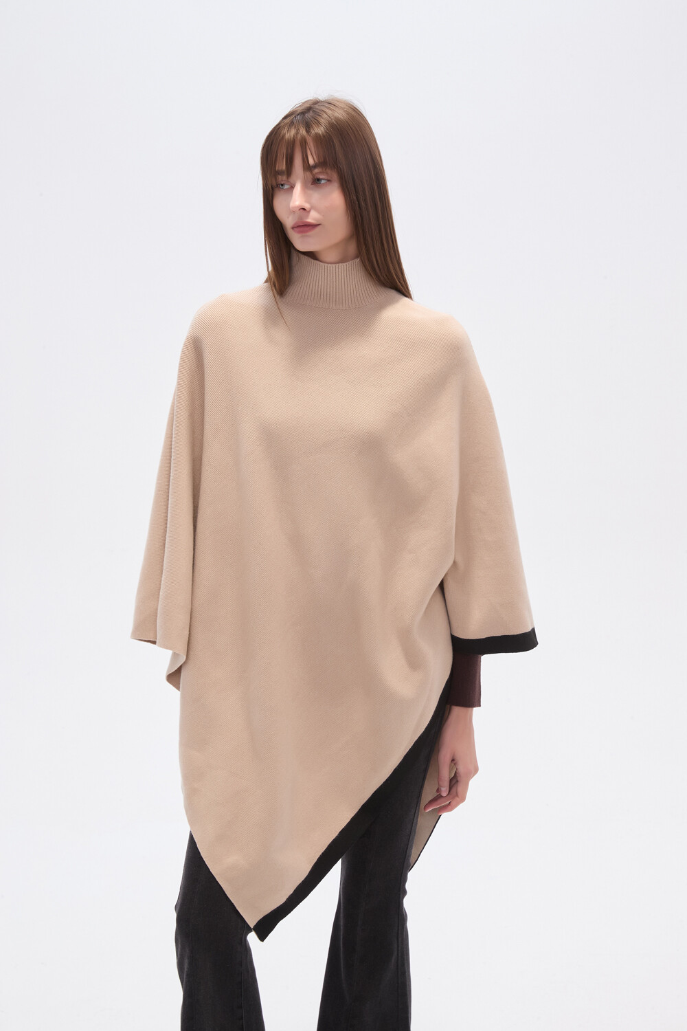 Poncho Talirel Beige