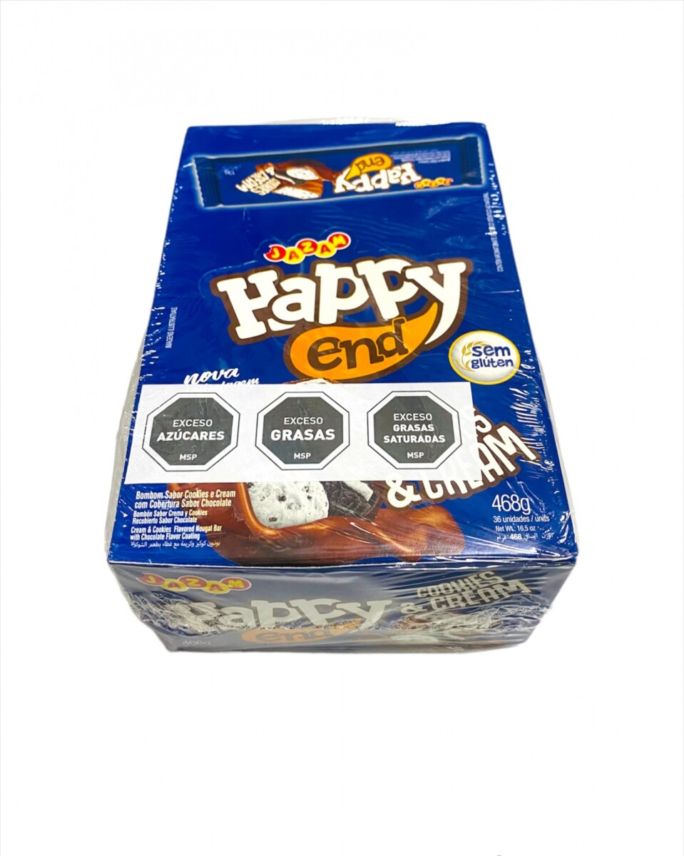 Barrita Jazam Happy End x 36 - Cookies&Cream 
