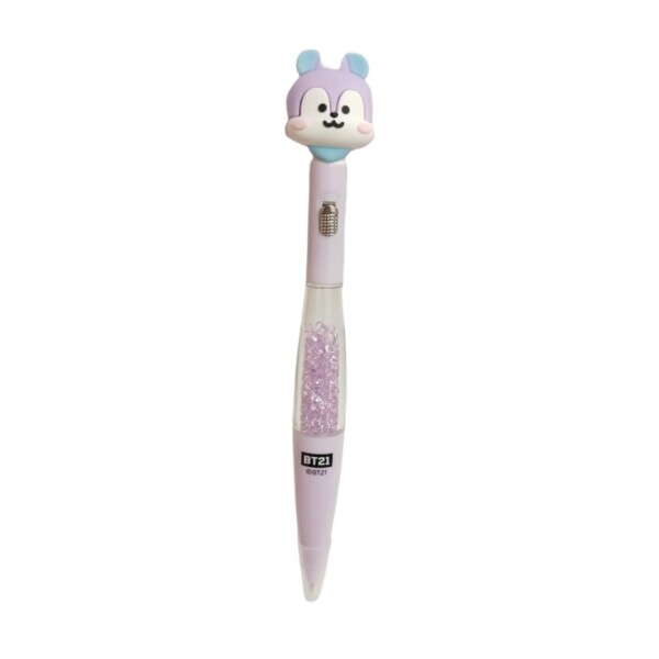 Lapicera con luz BT21 Mang