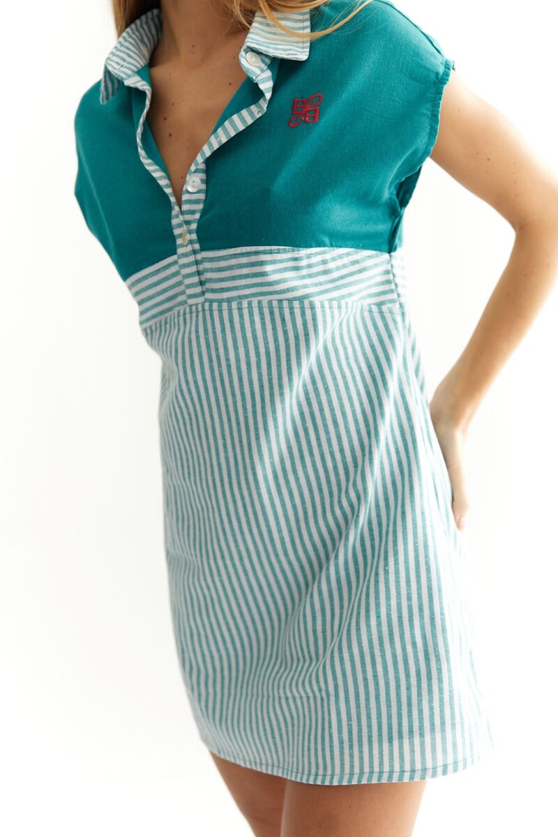 Vestido Verve Petroleo