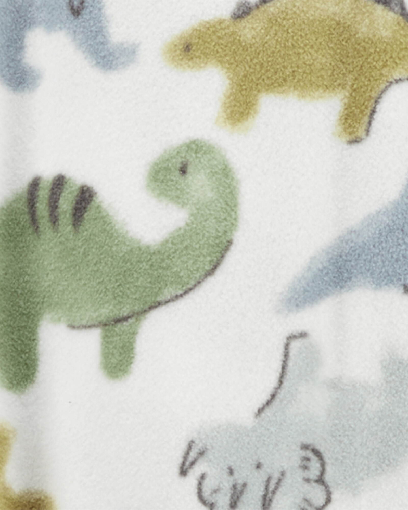 Pijama una pieza de micropolar, con pie, diseño dinos Pijama una pieza de micropolar, con pie, diseño dinos