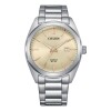 Reloj Citizen BI5110-54B para hombre con correa de acero Beige