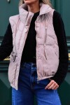 Chaleco puffer Beige