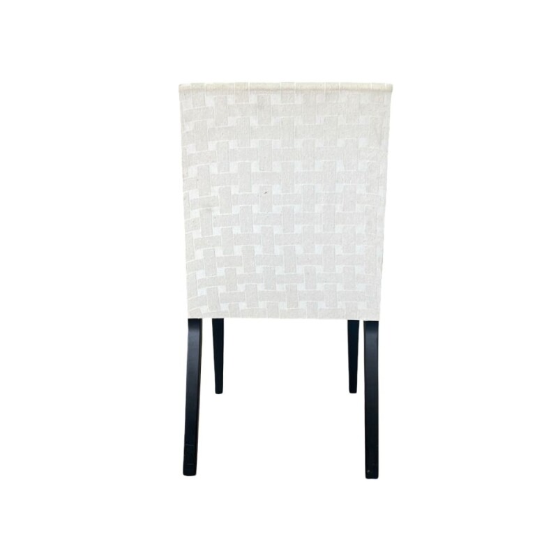 Silla en madera tapizada en tela - Unidades con detalles Silla en madera tapizada en tela - Unidades con detalles