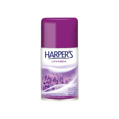 AROMATIZADOR AEROSOL HARPERS 220ML LAVANDA AROMATIZADOR AEROSOL HARPERS 220ML LAVANDA