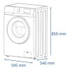 Lavarropas James Lr 8140 8k. Inverter Blanco Lavarropas James Lr 8140 8k. Inverter Blanco