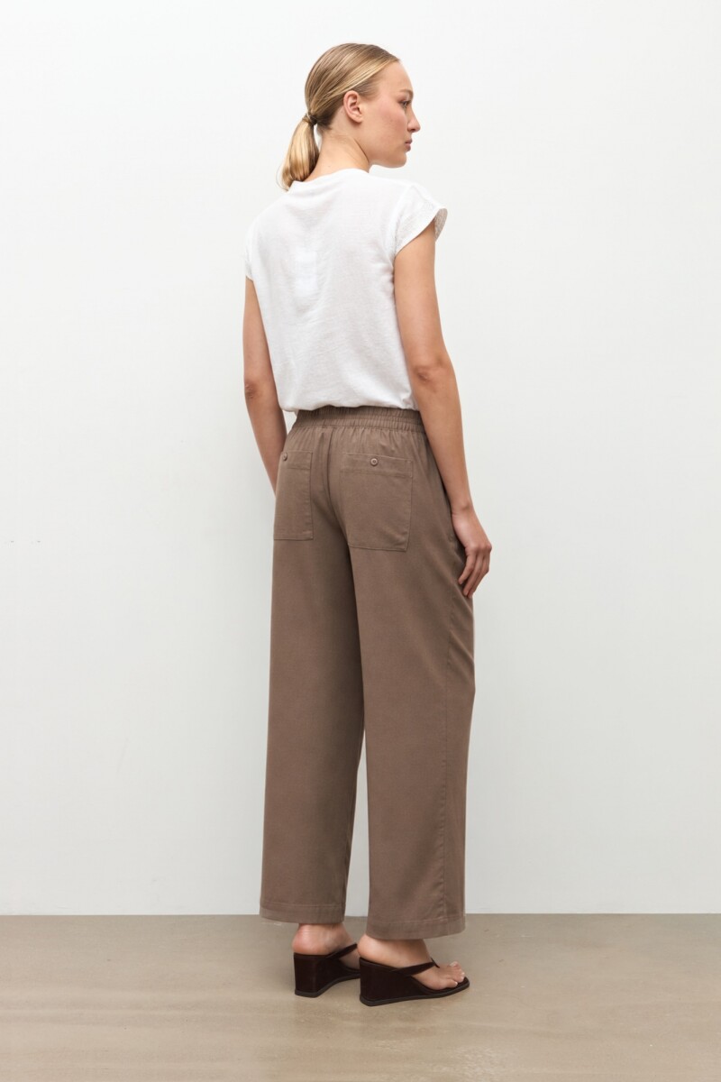 Pantalon pijama lino topo